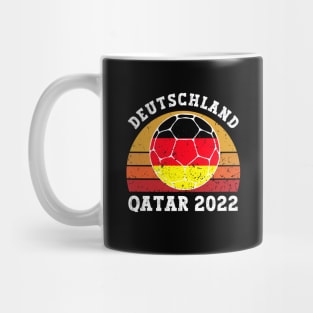 Deutschland Football Mug